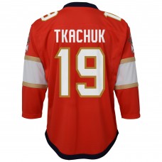 Подростковая Florida Panthers Matthew Tkachuk Red Home Replica Player Jersey Подростковая Florida Panthers Matthew Tkachuk Red Home Replica Player Jersey