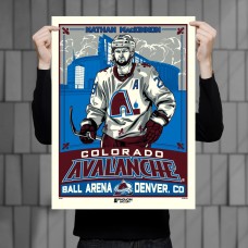 Colorado Avalanche Nathan MacKinnon Phenom Gallery 18 x 24 Serigraph Colorado Avalanche Nathan MacKinnon Phenom Gallery 18 x 24 Serigraph