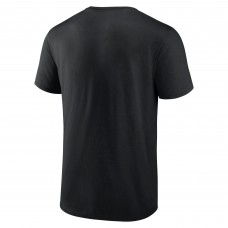 Pittsburgh Penguins Fanatics Branded Arch T-Shirt &amp; Shorts Set - Black/Gray