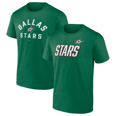 Футболка Dallas Stars Wordmark Two-Pack Set - Kelly Green