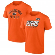 Футболка Philadelphia Flyers Wordmark Two-Pack Set - Orange