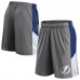 Шорты Tampa Bay Lightning Fanatics Gray Primary Logo
