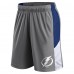 Шорты Tampa Bay Lightning Fanatics Gray Primary Logo