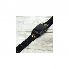 Часы Ремешок для Apple Boston Bruins Silicone - Black Часы Ремешок для Apple Boston Bruins Silicone - Black