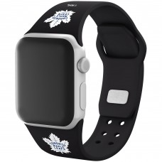 Часы Ремешок для Apple Toronto Maple Leafs Silicone  - Black