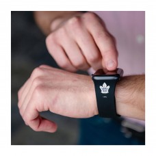 Часы Ремешок для Apple Toronto Maple Leafs Silicone  - Black
