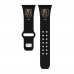Часы Ремешок для Apple Vegas Golden Knights Silicone  - Black