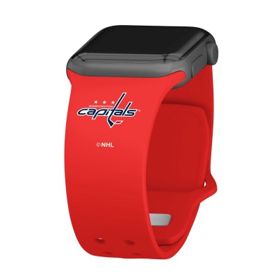 Часы Ремешок для Apple Washington Capitals Silicone  - Red