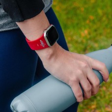 Часы Ремешок для Apple Washington Capitals Silicone  - Red