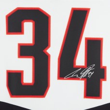 Игровая джерси Autographed Toronto Maple Leafs Auston Matthews Fanatics Authentic White 2022 NHL All-Star Game Fanatics Breakaway