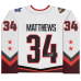 Джерси с автографом Auston Matthews Toronto Maple Leafs Fanatics Authentic 2022 NHL All-Star Game Fanatics Breakaway - White