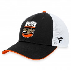 Anaheim Ducks 2023 NHL Draft On Stage Trucker Adjustable Hat - Black