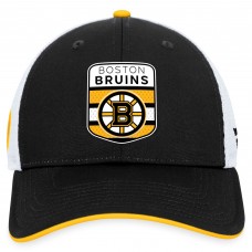 Boston Bruins 2023 NHL Draft On Stage Trucker Adjustable Hat - Black