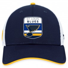 Бейсболка St. Louis Blues 2023 NHL Draft On Stage Trucker - Navy