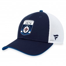 Бейсболка Winnipeg Jets 2023 NHL Draft On Stage Trucker - Navy