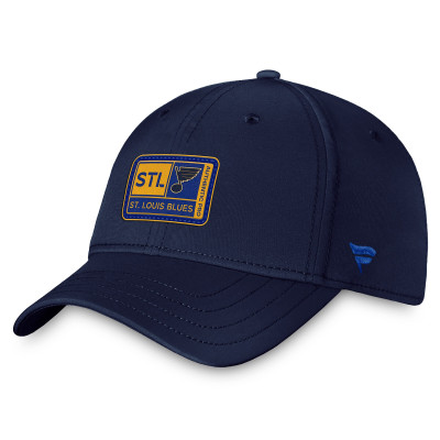 Бейсболка St. Louis Blues Fanatics Navy Authentic Pro Training Camp