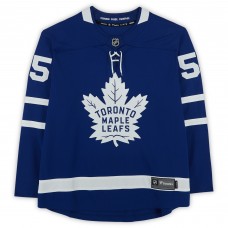 Игровая джерси Mark Giordano Toronto Maple Leafs Fanatics Authentic Autographed Blue Fanatics Breakaway