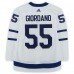 Игровая джерси Mark Giordano Toronto Maple Leafs Fanatics Authentic Autographed White Adidas Authentic