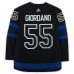 Игровая джерси Mark Giordano Toronto Maple Leafs Fanatics Authentic Autographed Black Alternate Adidas Authentic