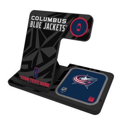 Зарядная станция Columbus Blue Jackets Personalized 3-in-1