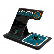 Зарядная станция San Jose Sharks Personalized 3-in-1