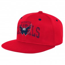 Washington Capitals Youth Red Lifestyle Snapback Hat