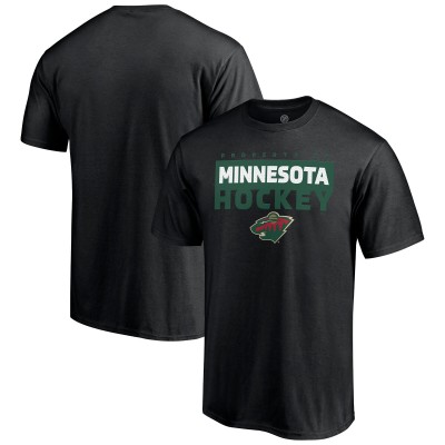 Футболка Minnesota Wild Black Gain Ground