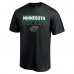 Футболка Minnesota Wild Black Gain Ground