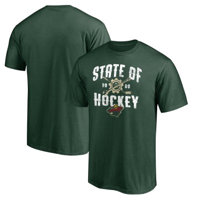 Футболка Minnesota Wild Hometown Collection Push Ahead - Green