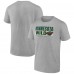 Футболка Minnesota Wild Heathered Gray Jet Speed