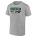 Футболка Minnesota Wild Heathered Gray Jet Speed
