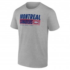 Футболка Montreal Canadiens Jet Speed - Heathered Gray