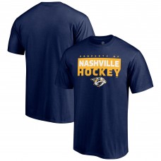 Nashville Predators Gain Ground T-Shirt - Navy