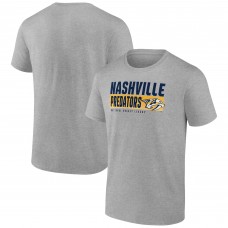 Nashville Predators Jet Speed T-Shirt - Heathered Gray
