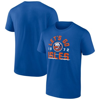 New York Islanders Royal Ice Cluster T-Shirt