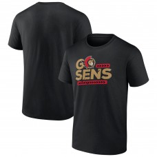 Футболка Ottawa Senators Ice Cluster - Black