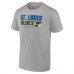 Футболка St. Louis Blues Jet Speed - Heathered Gray