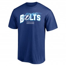 Футболка Tampa Bay Lightning Blue Hometown Collection Push Ahead