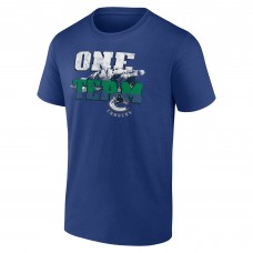 Vancouver Canucks Blue Ice Cluster T-Shirt