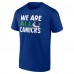 Vancouver Canucks Blue Hometown Collection Push Ahead T-Shirt