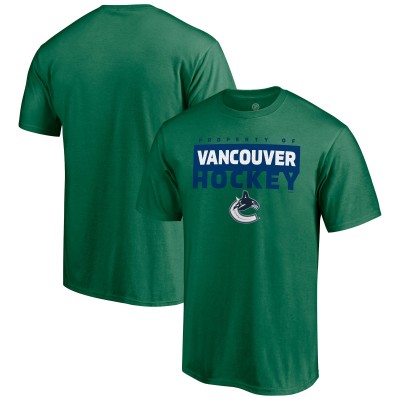 Vancouver Canucks Green Gain Ground T-Shirt