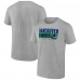 Vancouver Canucks Heathered Gray Jet Speed T-Shirt