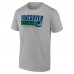 Vancouver Canucks Heathered Gray Jet Speed T-Shirt