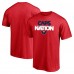 Футболка Washington Capitals Fanatics Hometown Collection Push Ahead - Red