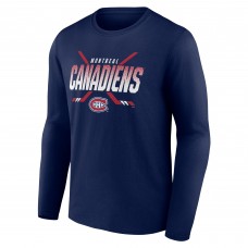 Футболка с длинным рукавом Montreal Canadiens Team Covert - Navy