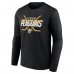 Pittsburgh Penguins Black Team Covert Long Sleeve T-Shirt