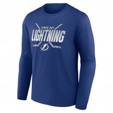 Футболка Tampa Bay Lightning Blue Covert Long Sleeve Футболка Tampa Bay Lightning Blue Covert Long Sleeve