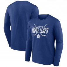 Футболка с длинным рукавом Toronto Maple Leafs Blue Covert