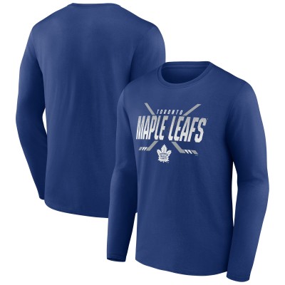 Футболка с длинным рукавом Toronto Maple Leafs Blue Covert