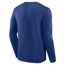 Vancouver Canucks Blue Covert Long Sleeve T-Shirt